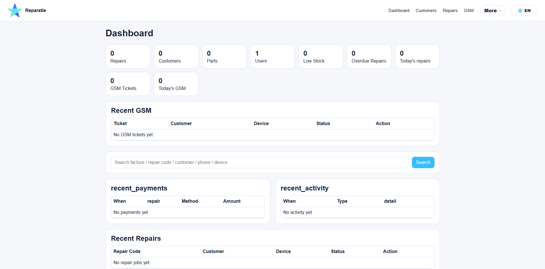 Reparatie - Smart Repair & Service Management Platform